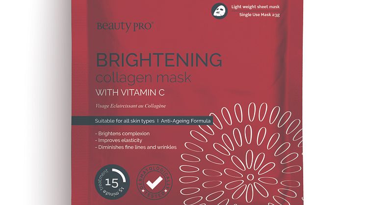 BeautyPro Collagen Mask BRIGHTENING