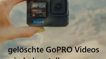 GoPro-Wiederherstellung| Gelöschte Videos auf GoPro wiederherzustellen