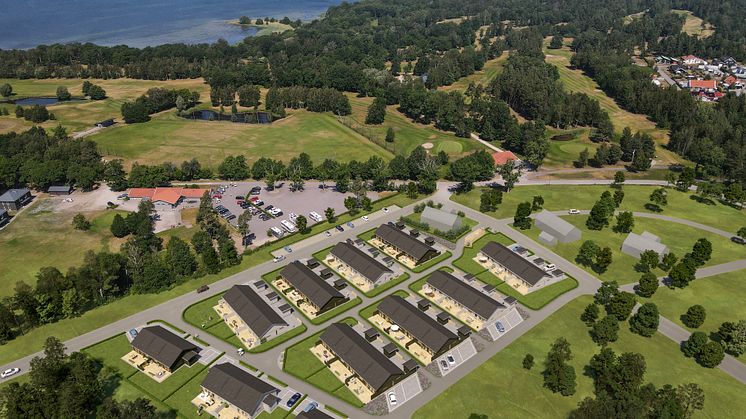 Översikt över Brf Golfrundan