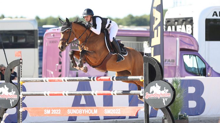 Ebba Danielsson och Lundi B, foto av Equisport Foto