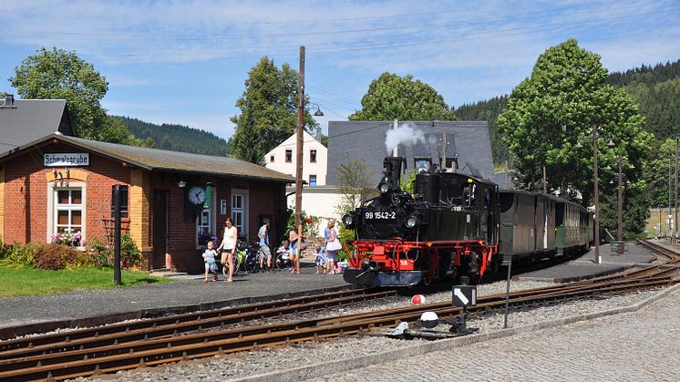 Pressnitztalbahn_Bahnhof Schmalzgrube_ FotoThomas Poth