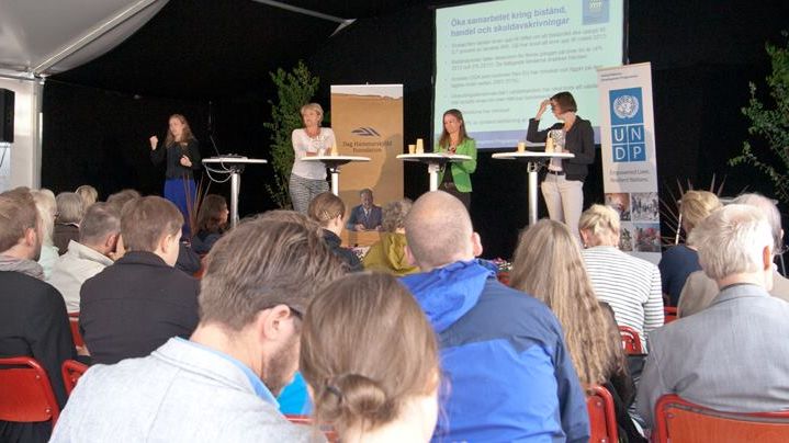 Almedalen: Världen efter millenniemålen - Varför ska Sverige engagera sig i den nya utvecklingsagendan?