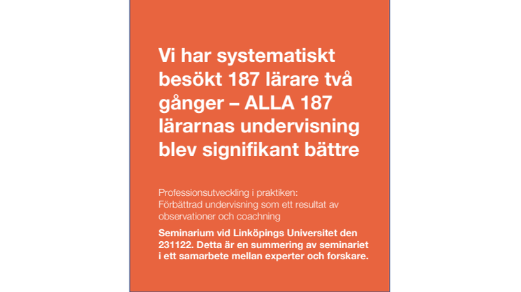 Goda nyheter om att utveckla undervisning för mer studiero, motivation och lärande.pdf