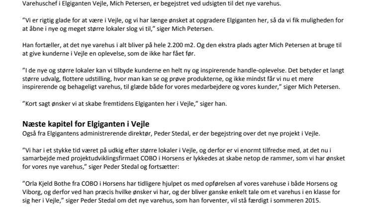 Fremtidens Elgiganten åbner i Vejle – nyt, større og bedre