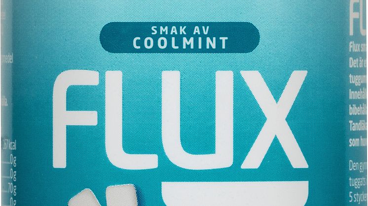 Flux Tuggummi  Coolmint, 45 st