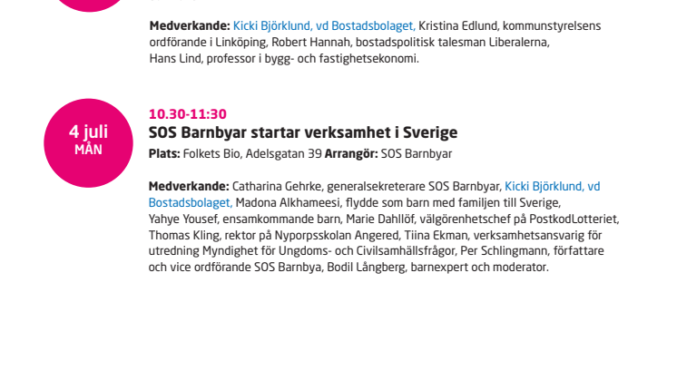 Framtidenkoncernen i Almedalen