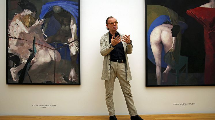 Dr. Alfred Weidinger zur Eröffnung der "Arno Rink. Ich male!" Ausstellung im Museum der bildenden Künste