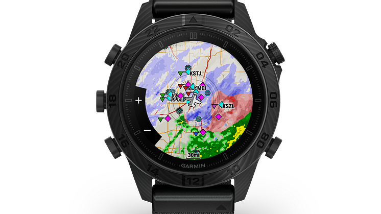 Garmin_MARQ Commander Carbon_Flugkarte (c) Garmin Deutschland GmbH