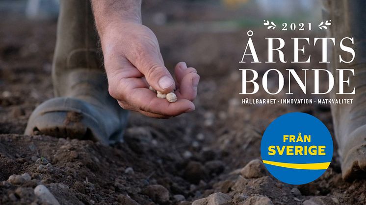 Från Sverige-märkningen är samarbetspartner med Årets Bonde, en tävling som lyfter Sveriges primärproducenter och svenska mervärden.