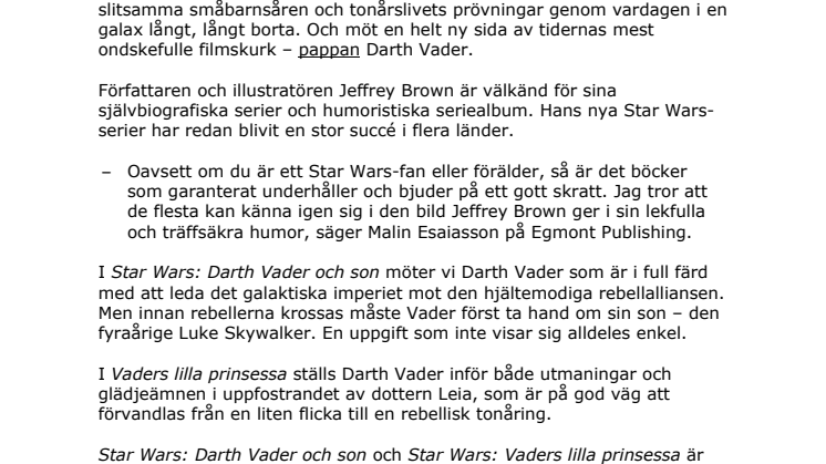 Skruvad föräldrahumor i ny Star Wars-serie 