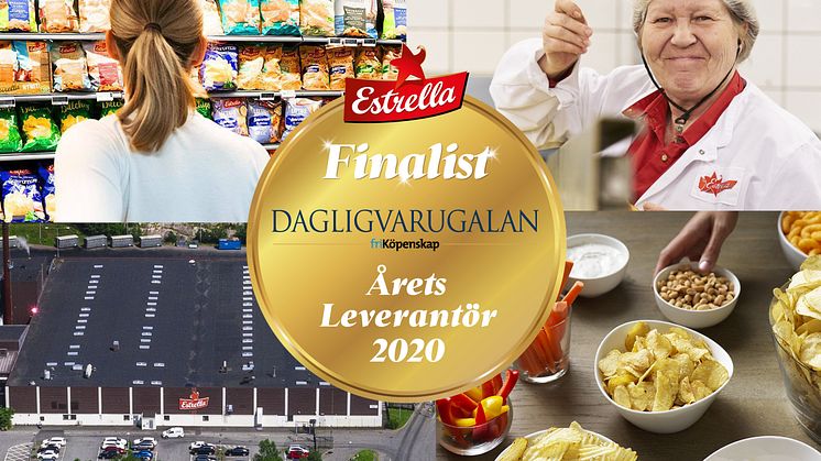 Estrella nominerad till Årets Leverantör i Fri Köpenskaps Dagligvarugala