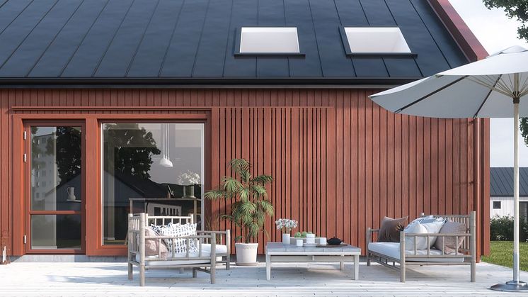 1-planshuset Gryning är först ut i turordningen av de hus som Myresjöhus lanserar vecka 23.