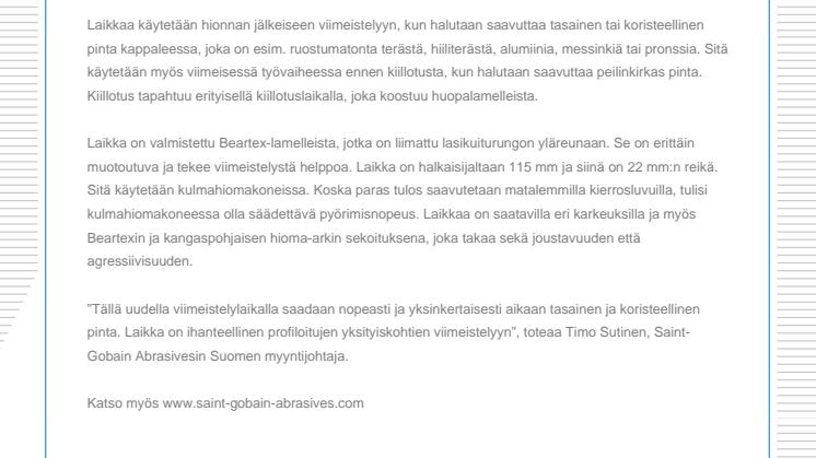 Uusi viimeistelylaikka