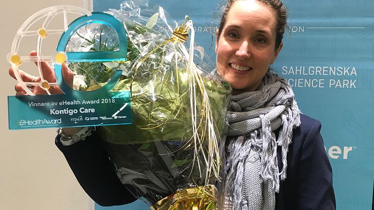 Kontigo Care vinnare av eHealth Award 2018