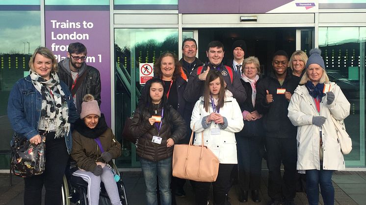 181114 Bedford College Try A Train event - at Luton Airport Parkway