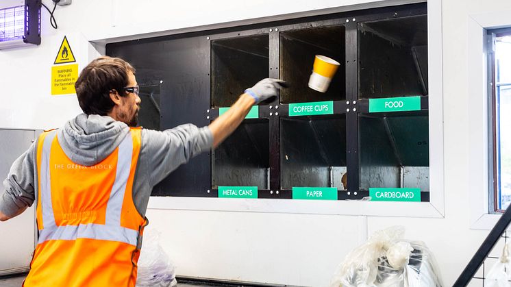 Recycling boost for Brighton station