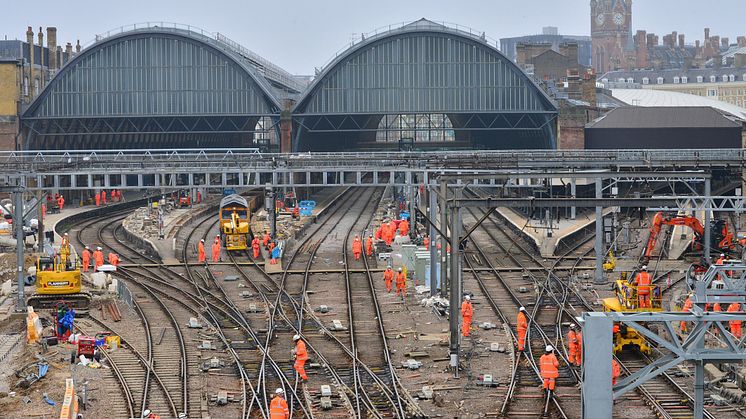 Major infrastructure upgrade at Kings Cross