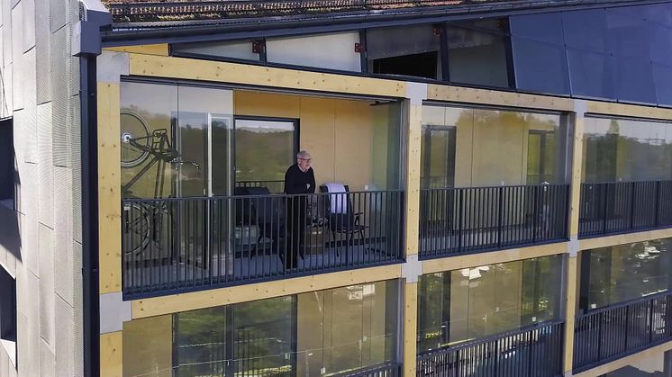 Stockholms första plusenergihus