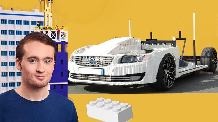 David Gustafsson, Professionell Legobyggare som byggt Volvon med ABS fälgar