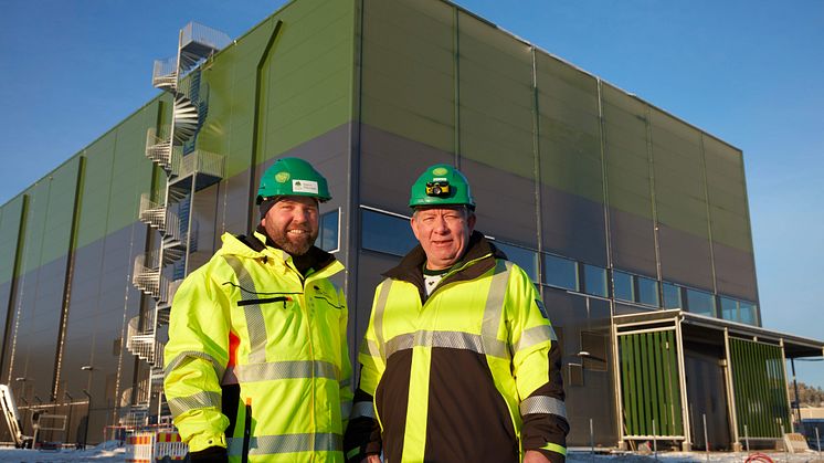 Espen Bjanes, VP Sales, and Kai Erik Andersen, Construction Manager, are pleased with the final results of the OSL1-Enebakk Colocation.