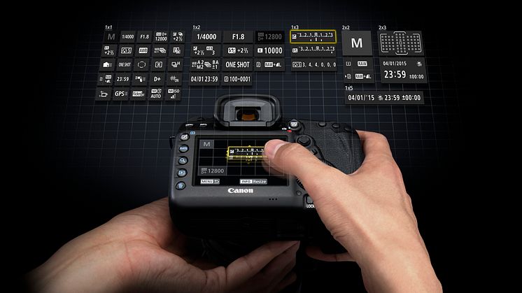 EOS 5D MkIV English Custom Quick Control life style