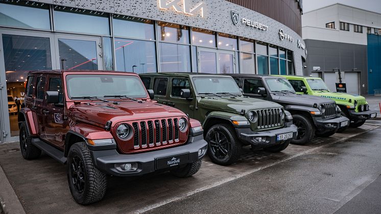 Jeep til Bodø