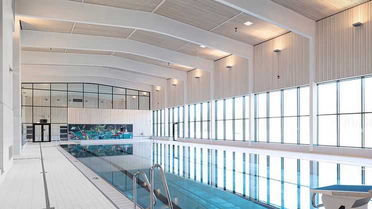 Hällefors badhus är invigt