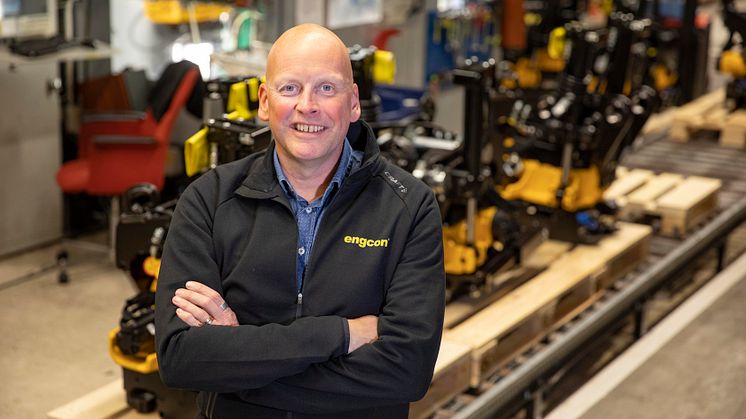 Krister Blomgren, VD på Engcon Group
