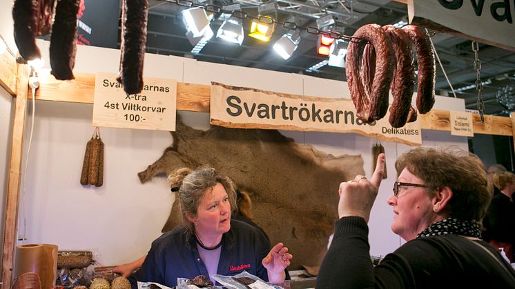 Svartrökarnas Chark & Delikatess på En Öl & Whiskymässa
