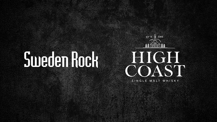 SWEDEN ROCK INLEDER TREÅRIGT SAMARBETE MED HIGH COAST DISTILLERY