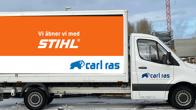 Carl Ras indgår partnerskab med STIHL