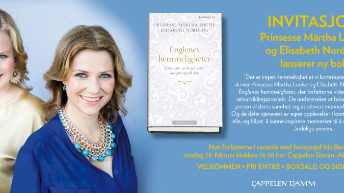 Prinsesse Märtha Louise og Elisabeth Nordeng lanserer sin nye bok