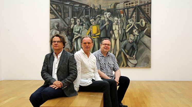 Dr. Paul Kaiser, Dr. Alfred Weidinger und Christoph Tannert (v.l.)