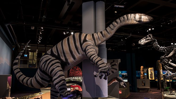 Gigantisk dinosaurie gör entré