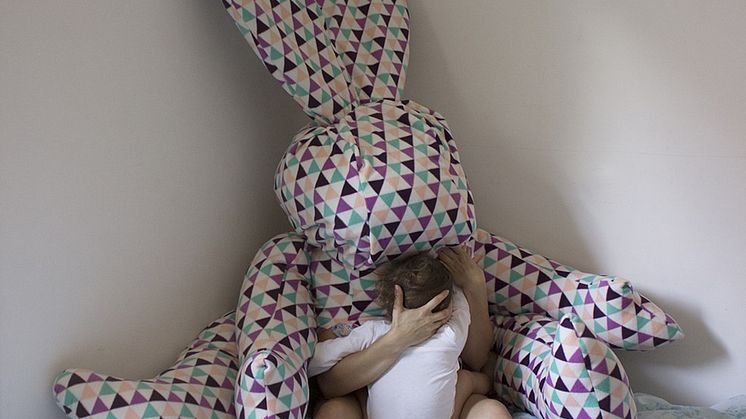 Kaitlynn Redell, not her(e) (stuffed animal), 2017