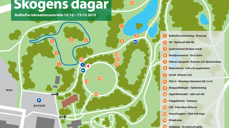 Välkommen att besöka Skogens dagar på Bulltoftafältet! Start idag kl 09.00