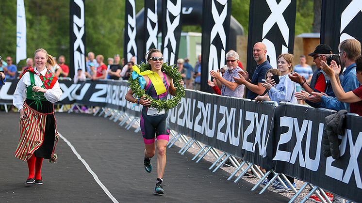 Louise Rundqvist, vinnare av damklassen 2015, är anmäld till i medeldistans-SM i Vansbro 2 juli. Foto: Andreas Hansson.