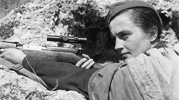 Ljudmila Pavlitjenko januari 1942