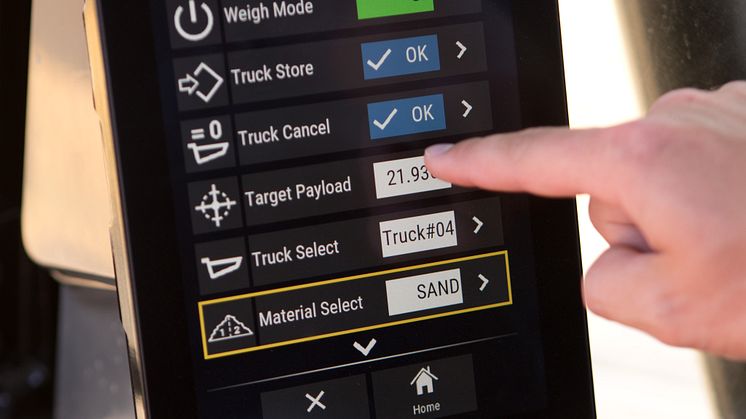 Display i hytt, Caterpillar NextGeneration - vågsystem, Payload
