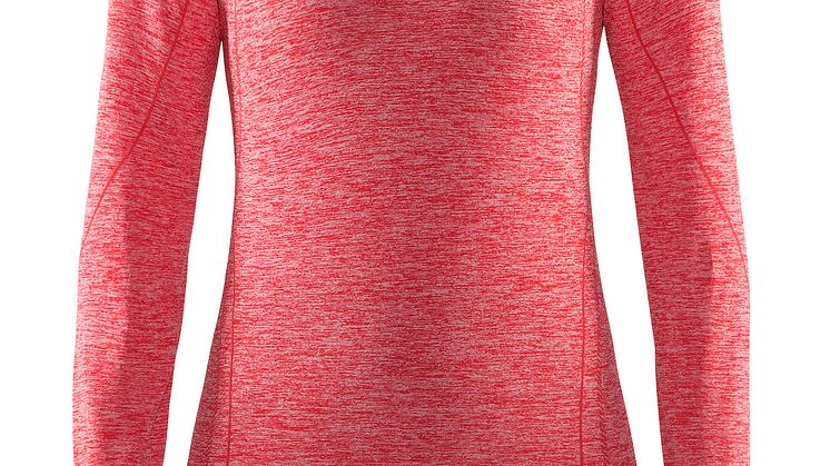 Active Comfort longsleeve i färgen poppy