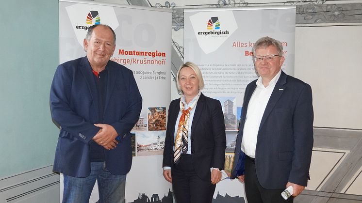 Projektpartner des Interreg5a-Projektes „Glück Auf Welterbe“ (Foto: Sabine Schulze-Schwarz)