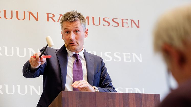 Kasper Nielsen, vurderings- og salgsdirektør i Bruun Rasmussen
