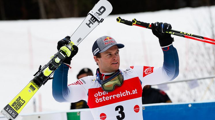 Sixth Combined Event Crystal Globe for Alexis Pinturault