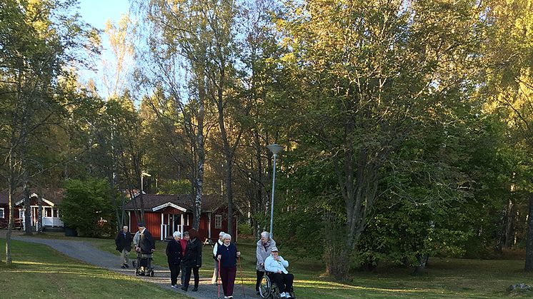 Premiär för Äldrekollo med Blomsterfonden