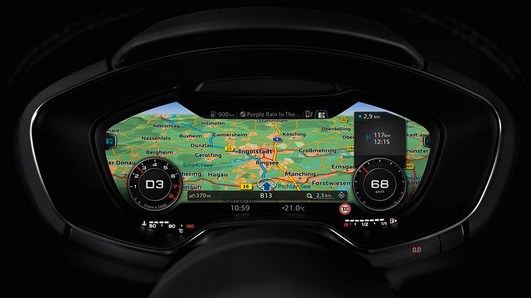 TT Coupe virtual cockpit
