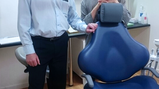 Anders och Marita Sundh på kliniken Stjärnan i Storrödningsberg, Västerbotten.