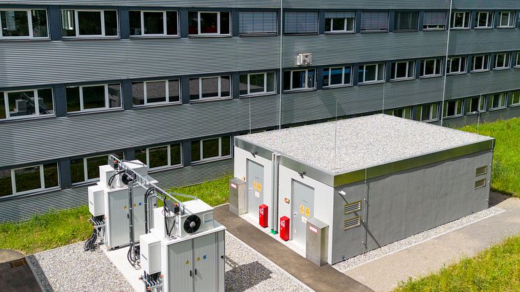 Battery power plant from ADS-TEC Energy in Reutlingen, Germany