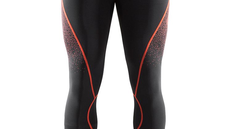 Delta Compression long tights för herr i färgen black/heat