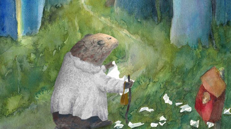 Adjö Muffin - illustration av Clara Waller