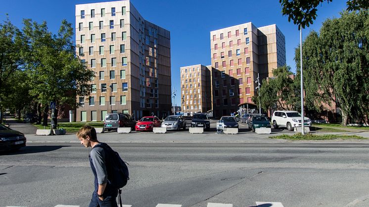 Moholt 50 | 50 Studentenwohnheim in Trondheim - Kebony Fassade